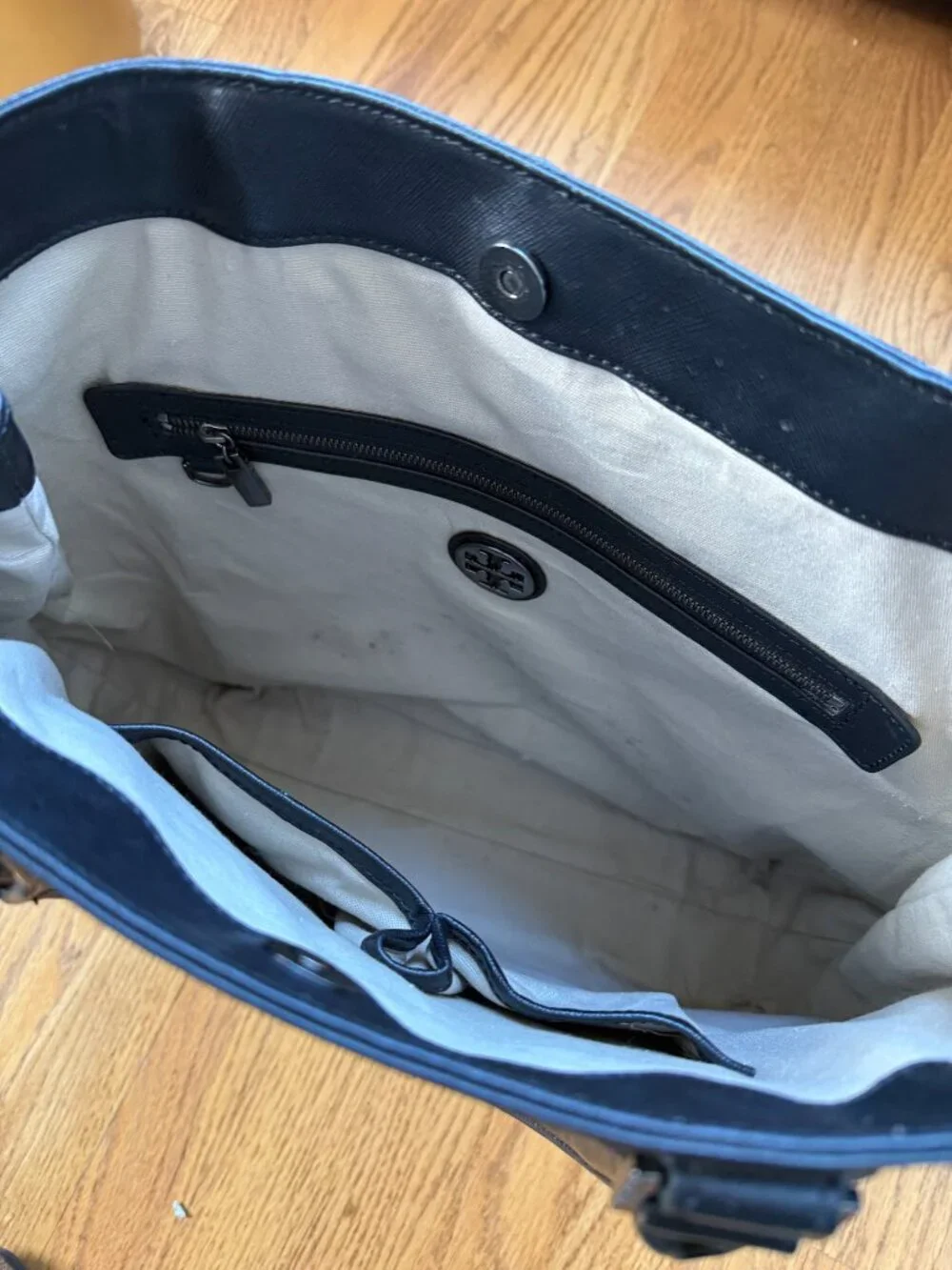 Tory Burch Saffiano Leather Tote